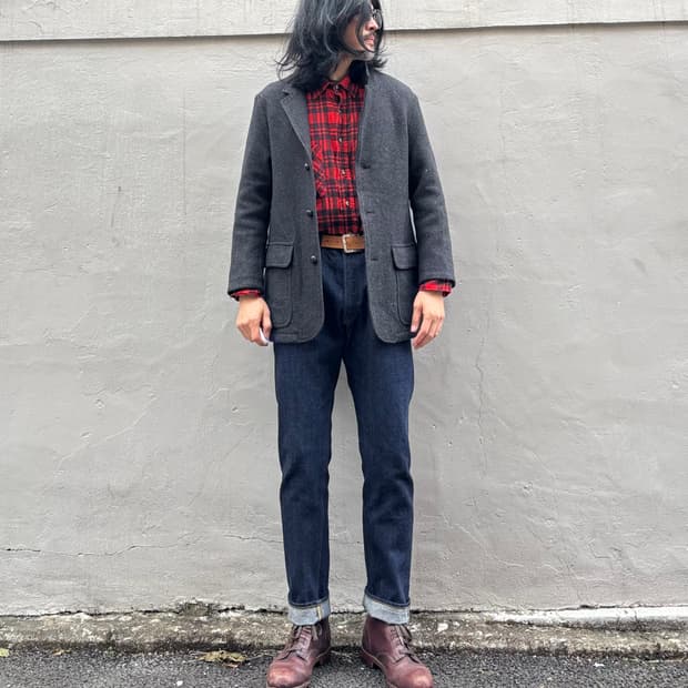 일본 워커스 802 셀비지