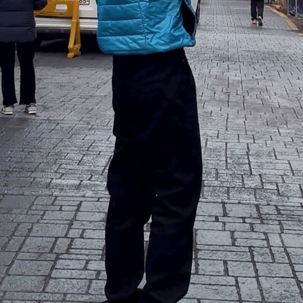 노스페이스 경량패딩