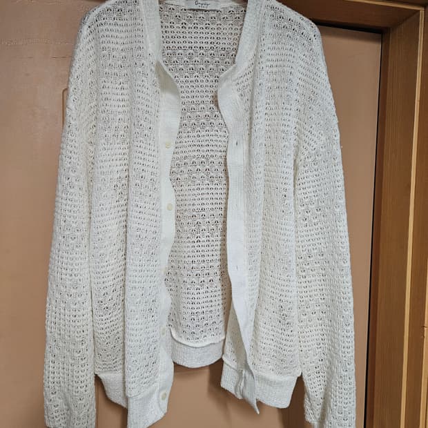 여름니트 가디건