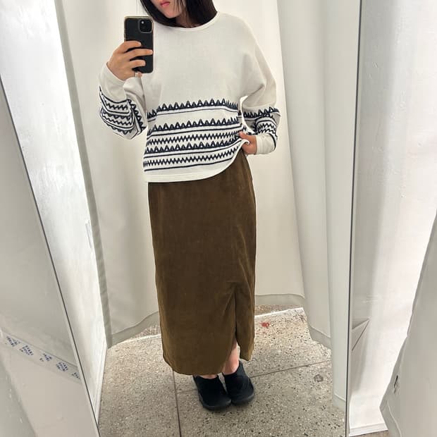 Issey Miyake 80’s midi skirt