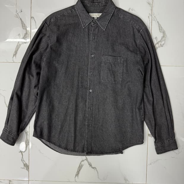 브라운야드 데님 셔츠 1size