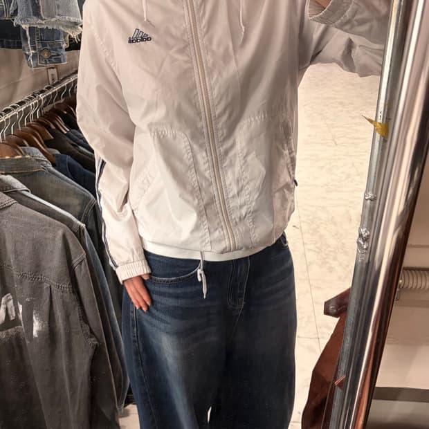 (정품/90)아디다스  바람막이 a1