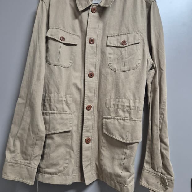 망고(MANGO) 남성 코튼 워크 자켓