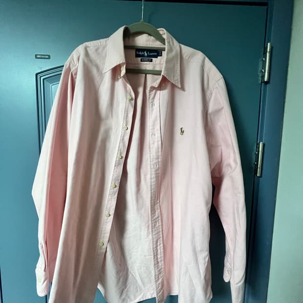 폴로 랄프로렌 셔츠 핑크