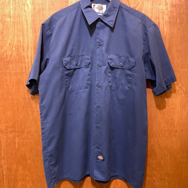(L) Dickies 디키즈 반팔 워크 셔츠