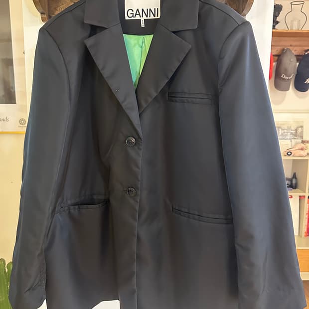 GANNI 가니 프라다소재 자켓  S/M