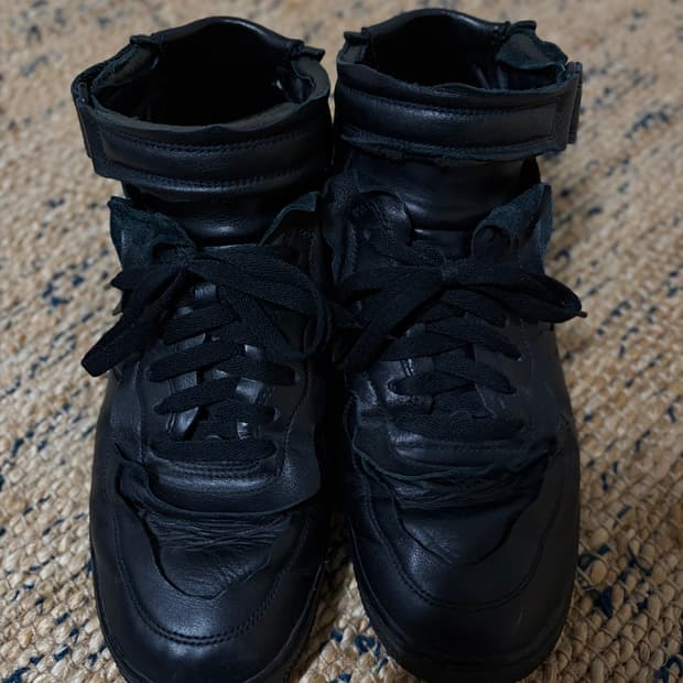 (280) 꼼데가르송 나이키 포스 미드 블랙