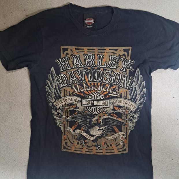 할리데이비슨 반팔티