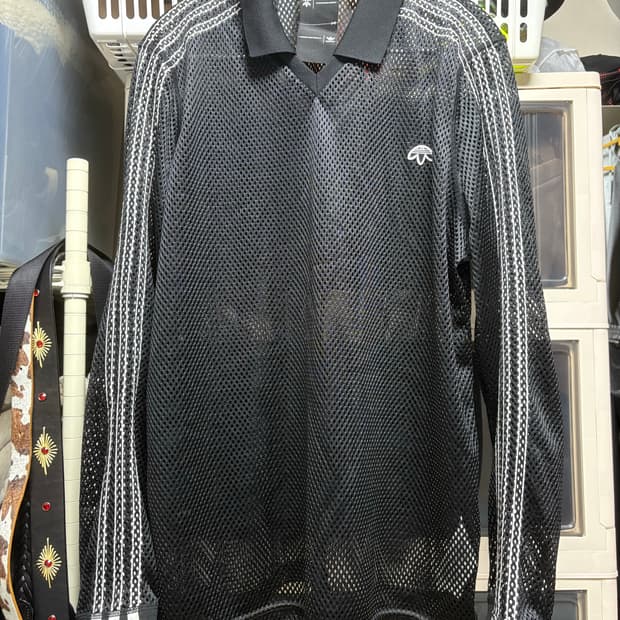 [L] 알렉산더왕 x 아디다스 메쉬 롱슬리브 긴팔티