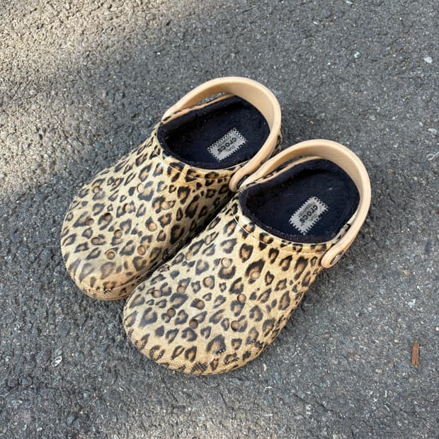 Crocs 크록스 레오파드 호피 (240)