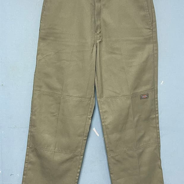 디키즈 루즈핏 더블니 남자 워크팬츠 춘추 캐주얼 스트릿룩 L 32 