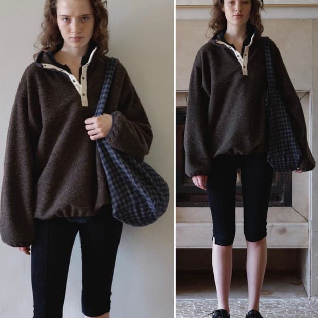 비아플레인 플리스(아노락)