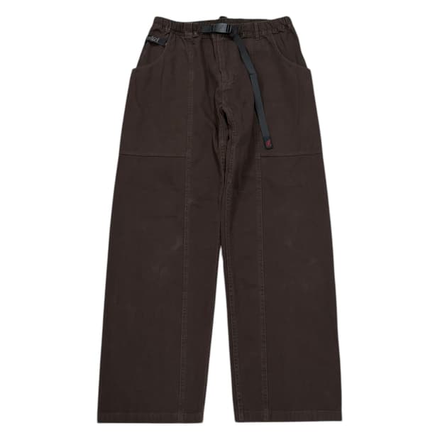 그라미치 벨트 가젯 팬츠 바지 브라운 XL