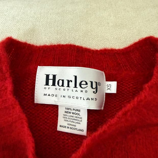 할리오브스코틀랜드 쉐기독 레드 빨강 m