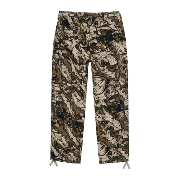 스투시 립스탑 서플러스 카고 팬츠 베일 카모