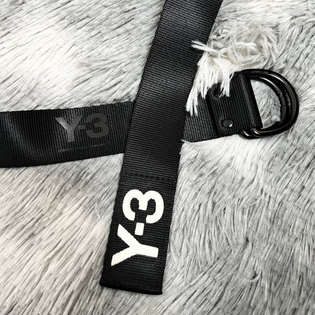 Y-3 요지 야마모토 스트랩 벨트