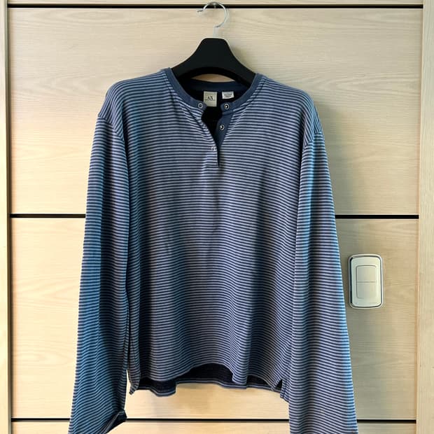 Armani Exchange Stripe Long Sweatshirts