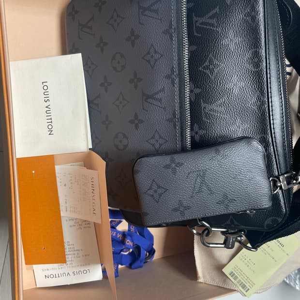 [백화점구매] 23SS 루이비통 트리오 메신저백 풀박스