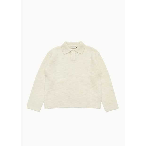 아모멘토 원버튼 니트