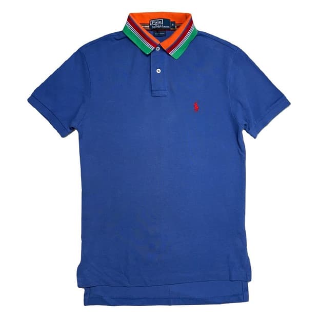 POLO RALPH LAUREN 커스텀핏 pk 반팔티 블루 S