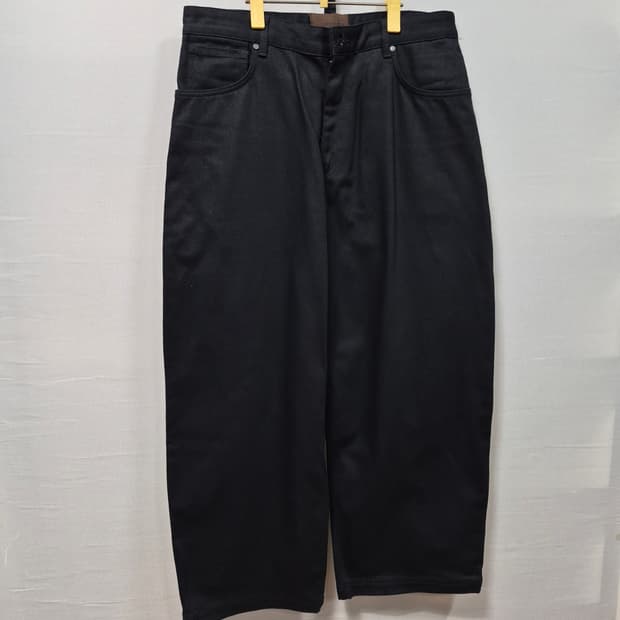스튜디오니콜슨 자라 블랙 와이드 벌룬 청바지 34