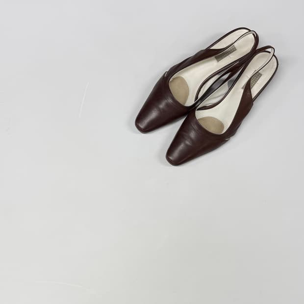 Margaret Howell sling back sandals