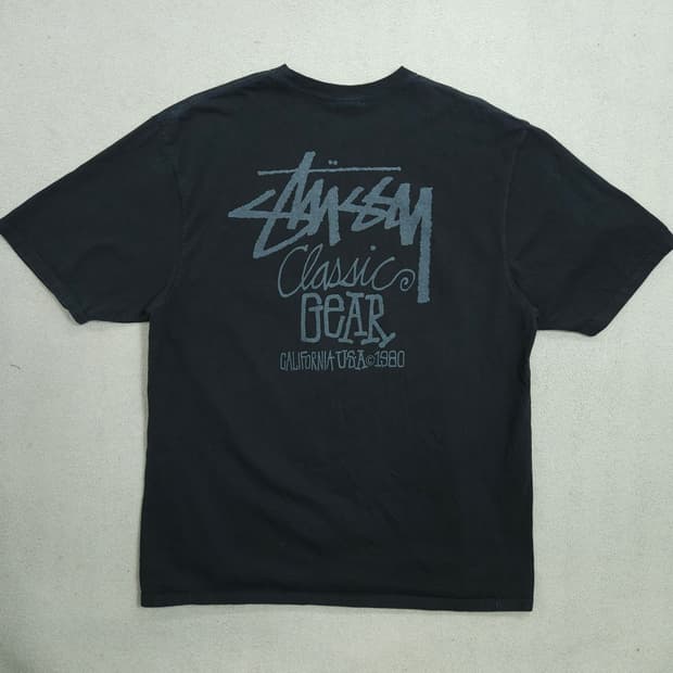 스투시 클래식 기어 반팔티 XL