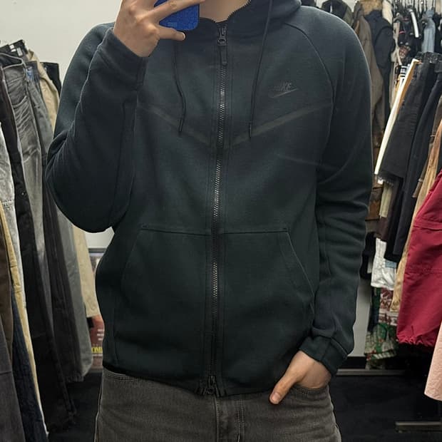 나이키 테크팩 후드 집업 후디 스웻 L 100 런닝 트레이닝 트랙 런닝