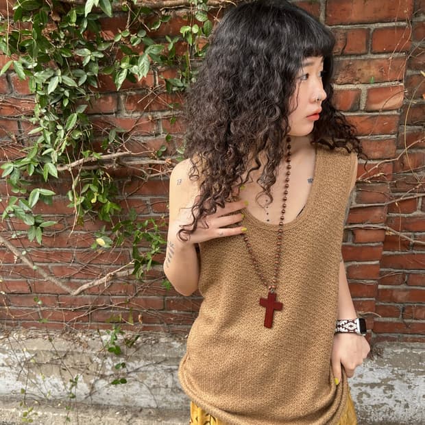 빈티지 히피 슬리브리스