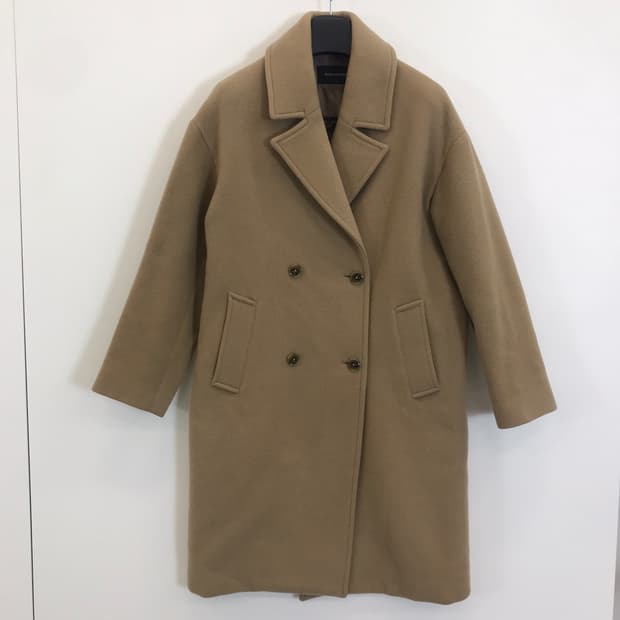 앤더슨벨 카멜 더블 모직코트 [여성66]
