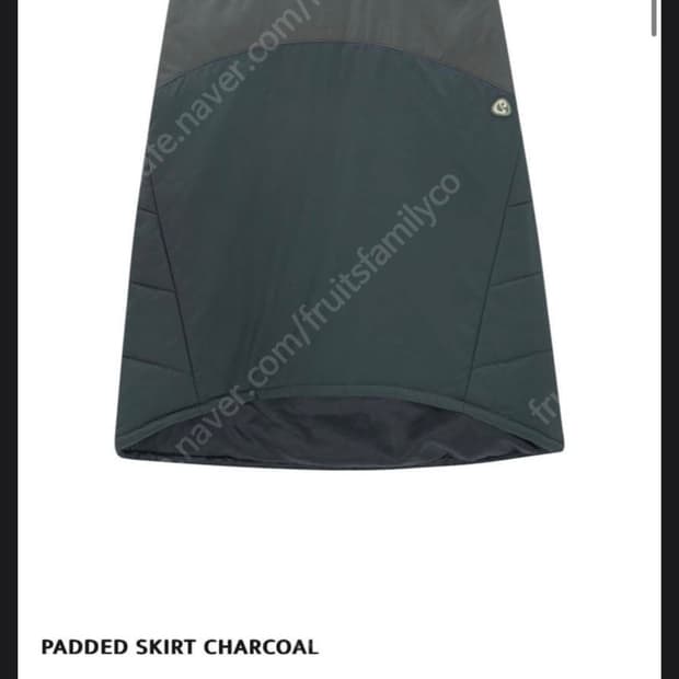 suu coyseio 패딩스커트 차콜 2사이즈