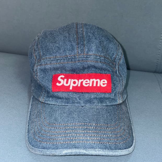 Supreme 캠프캡 데님 22FW