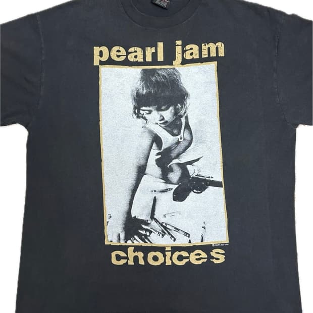 빈티지 PEARL JAM CHOIES T-Shirt