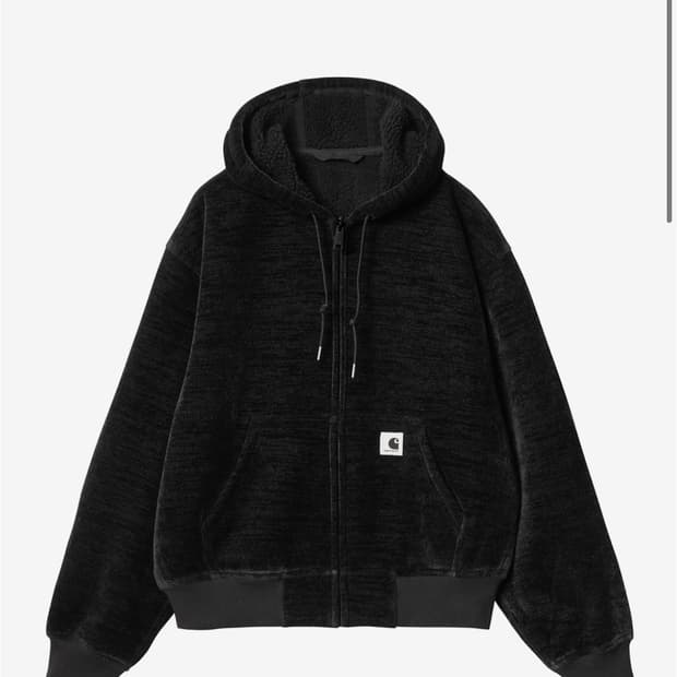 칼하트 WIP W OG ACTIVE SWEAT JACKET 블랙 (L)