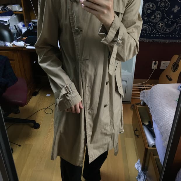 꼼데가르송 옴므 플러스 게릴라 코트