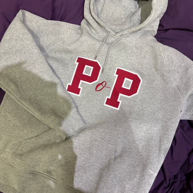 팝 트레이딩 컴퍼니 후드티 L