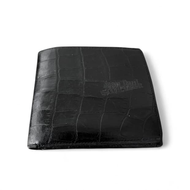 장폴고티에 크로코 형압 레더 지갑 y2k