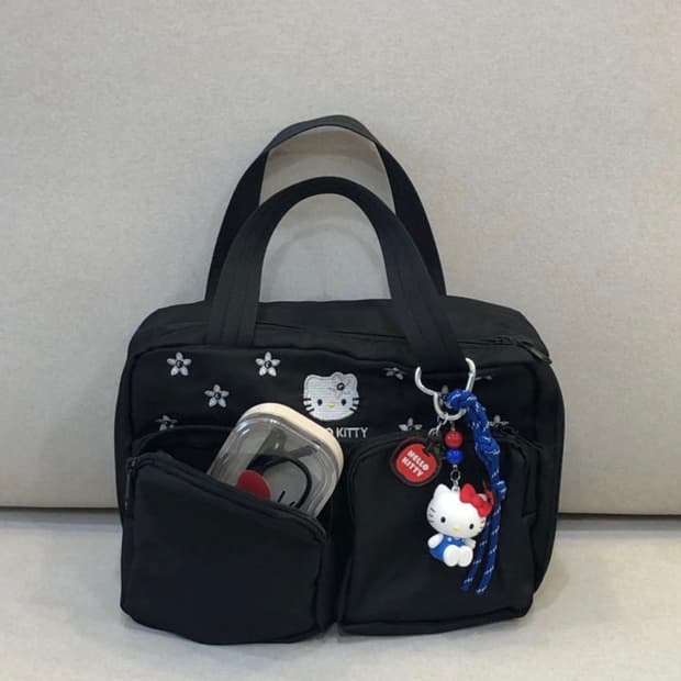 키티 미니 토트백