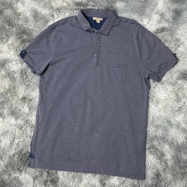 버버리 포켓 폴로반팔티 XL