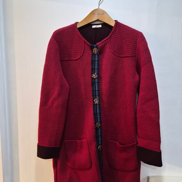 우먼 L) KENZO 겐조 니트 가디건 팝니다