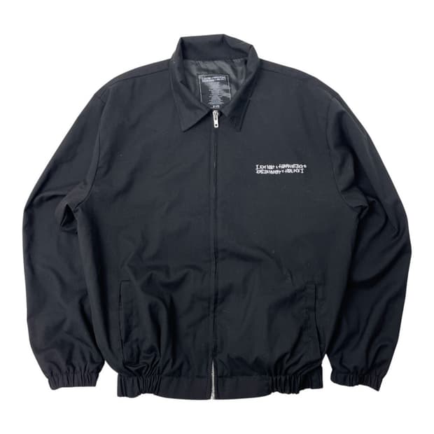 [중고] 아임낫어휴먼비잉 오토그래프 카라 집업 재킷 XL