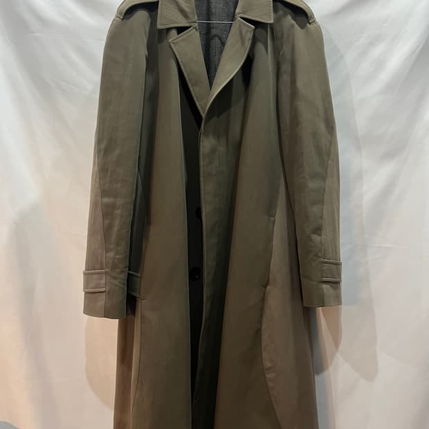 마르지엘라 13AW 10번 라인 카키 투톤 트렌치 50