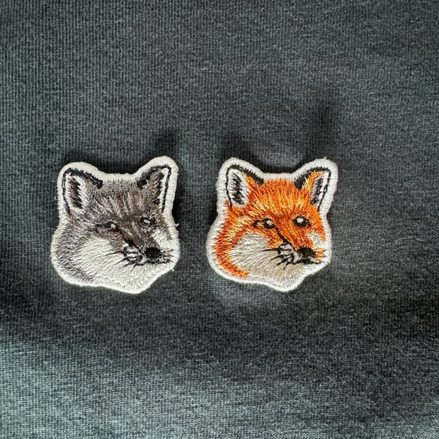 메종키츠네 더블폭스 L