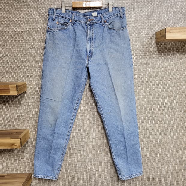 38인치 리바이스 550 빈티지 청바지 올드스쿨 아메카지 힙합