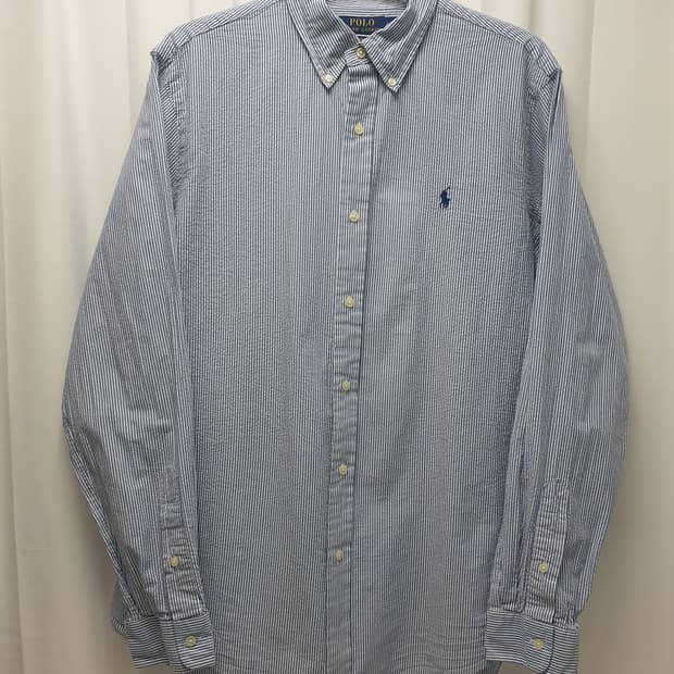 폴로 랄프로렌 스트라이프 셔츠 L
