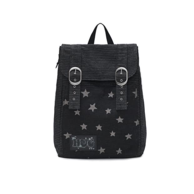 허그유어스킨 별무늬 데님 백팩