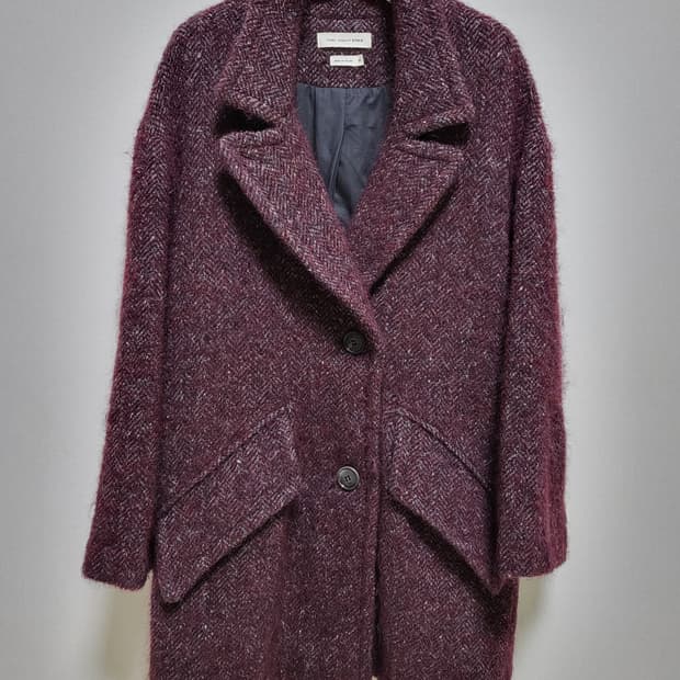 (정품)Isabel Marant Etoile오버사이즈 헤링본코트55-77