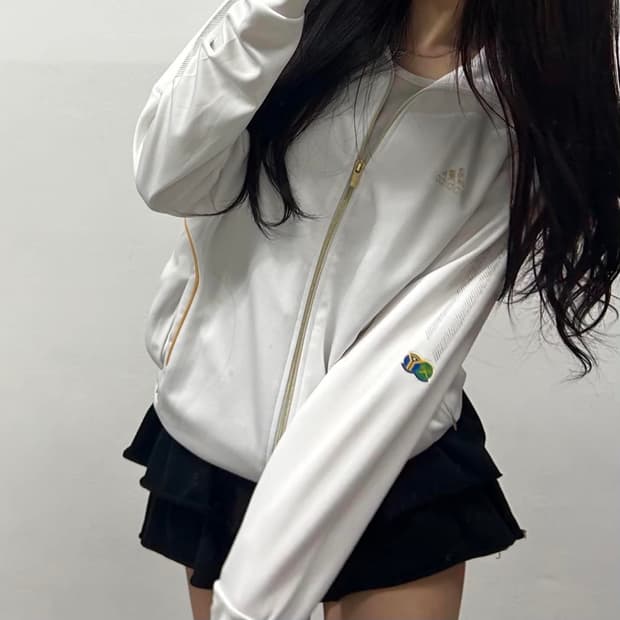 아디다스 00s 올드스쿨 화이트 트랙탑 희귀져지(100)