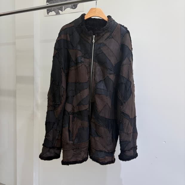 VINTAGE 레더코트