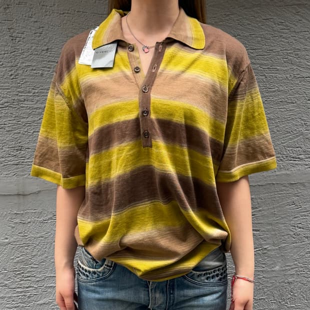 Givenchy NWT 데드스탁 2005년도 국내컬렉션 pk 반팔 xxl